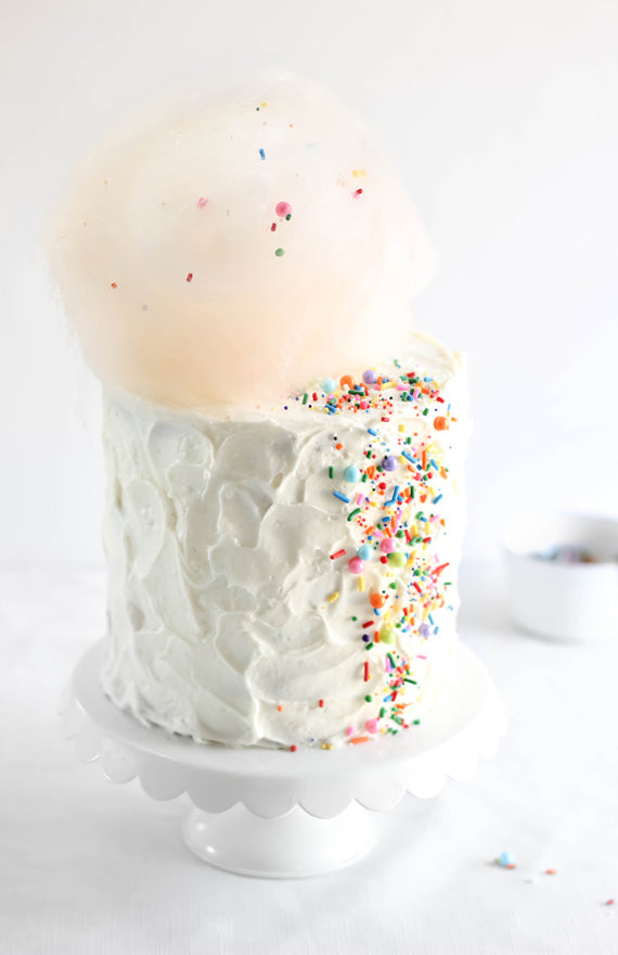 Birthday Cake Cotton Candy